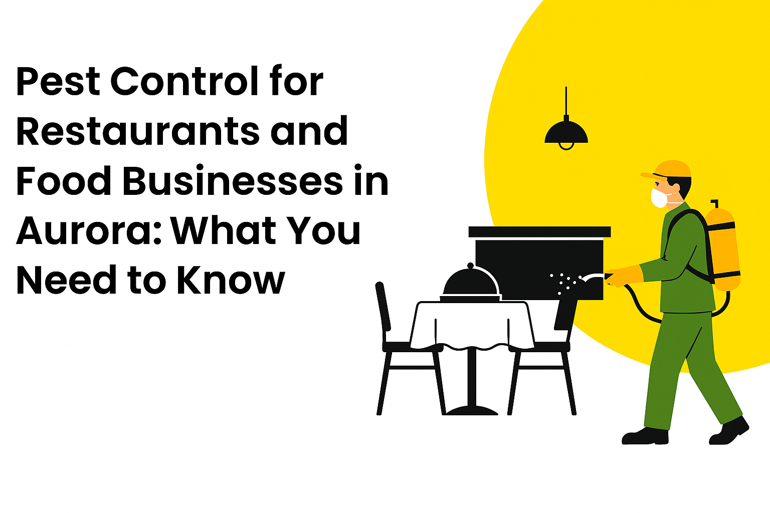 Pest Control for Restaurants and Food Businesses in Aurora: What You Need to Know