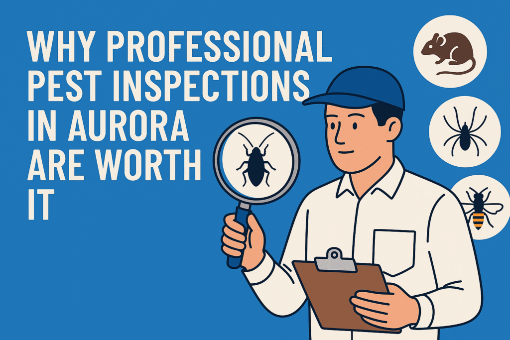 Why Professional Pest Inspections in Aurora Are Worth It